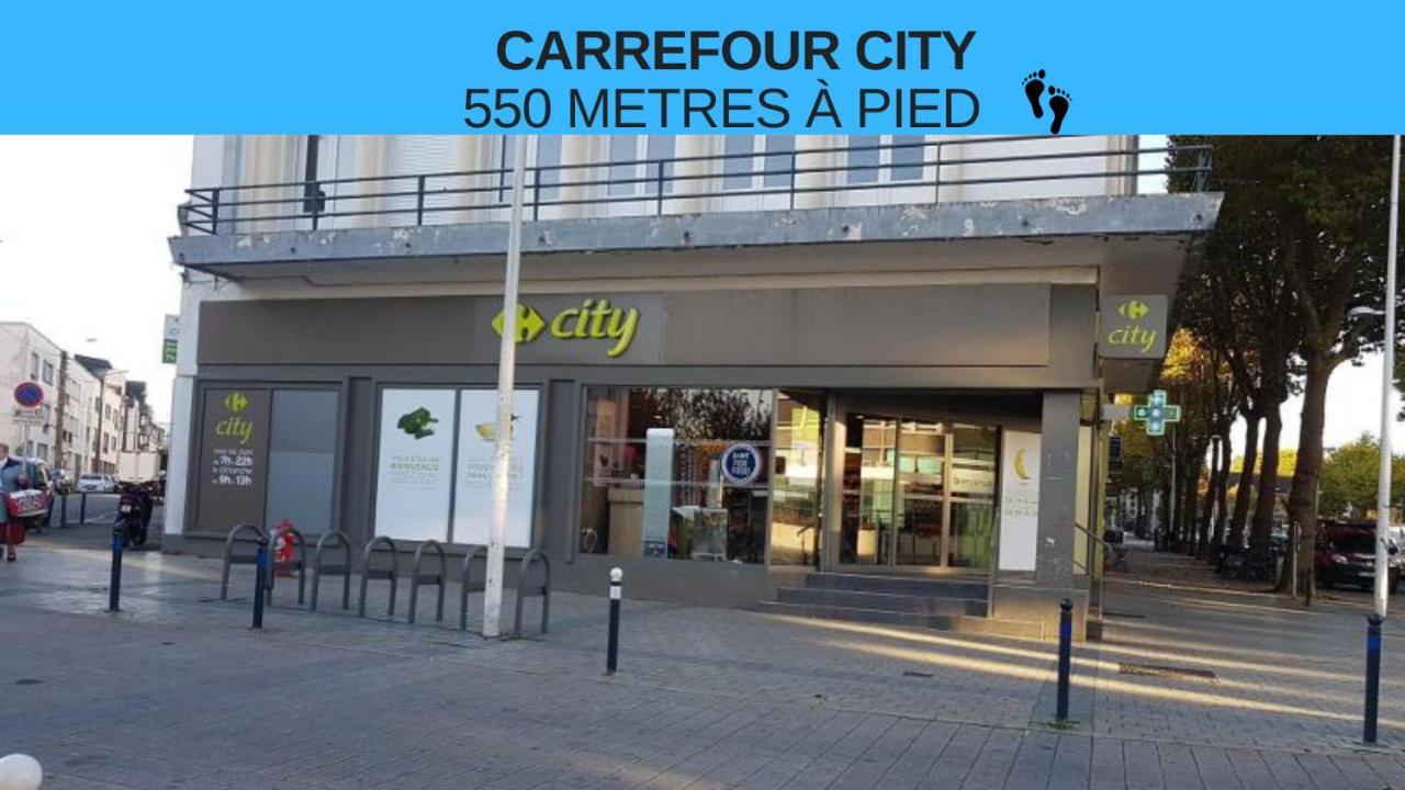 Residence Duguay - Centre Ville - Porte B - Appartements Tout Confort - Neuf - Nouveau Lorient Esterno foto